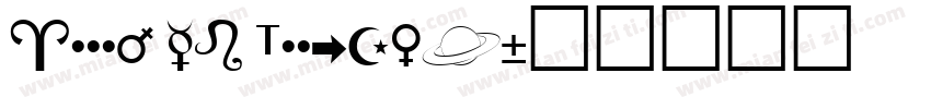 Astro SE Outline字体转换